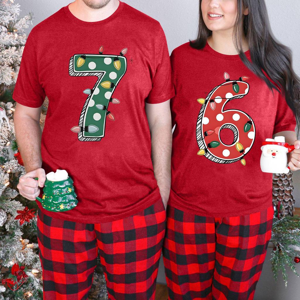 Camiseta de manga corta con cuello redondo y estampado de moda para mujer