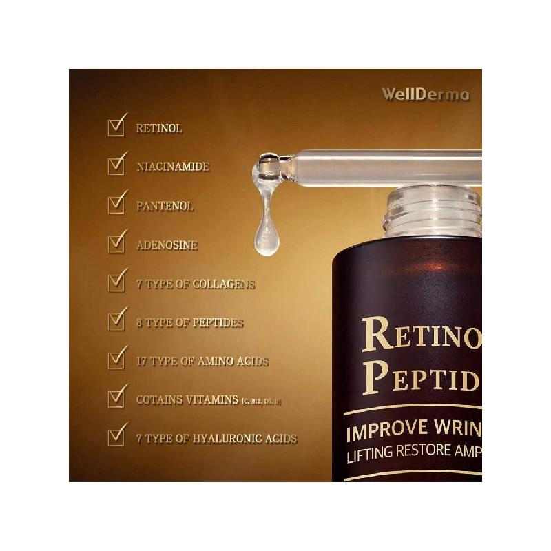 WellDerma Retinol Peptide Lifting Restore Serum/Ampoule 30ml