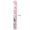 School Supplies Stationery Plastic 15cm Scale Ruler Straight Ruler Measuring Ruler Cats Claw Ruler