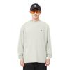 Palace Mock Neck 320 Crew Sweatshirt Men Sweatshirt Grey P23ES103
