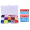 5mm Perler Beads 15 Compartment Open Ring Set