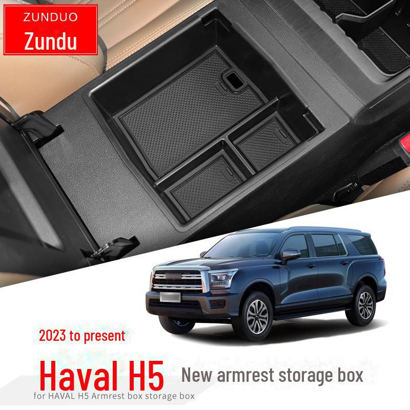 Acessório Caixa de Armazenamento Apoio de Braço Console Central Haval H5 2023