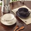 Retro Tea Mug Plate Set Flower Shaped Latte Flower Tea Water Cup Minimalist Milk Cups  Hotel
