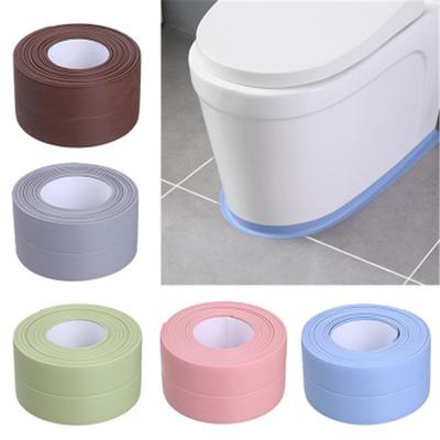 PVC-Dichtungsstreifenband für Badezimmer, Bad, Toilette, Dichtungsband, selbstklebendes, wasserdichtes, schimmelresistentes Klebeband für Küchenspüle, Wandecke