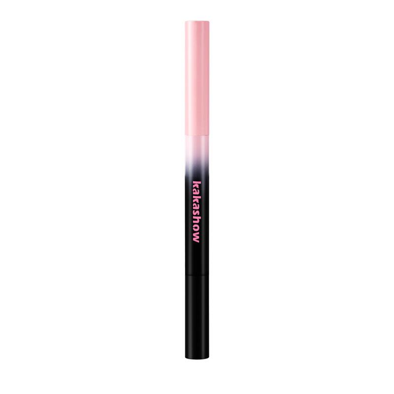 Kakashow Long-Lasting Double-Ended Eyebrow Pencil with Brush - Natural Color, Waterproof Beauty.