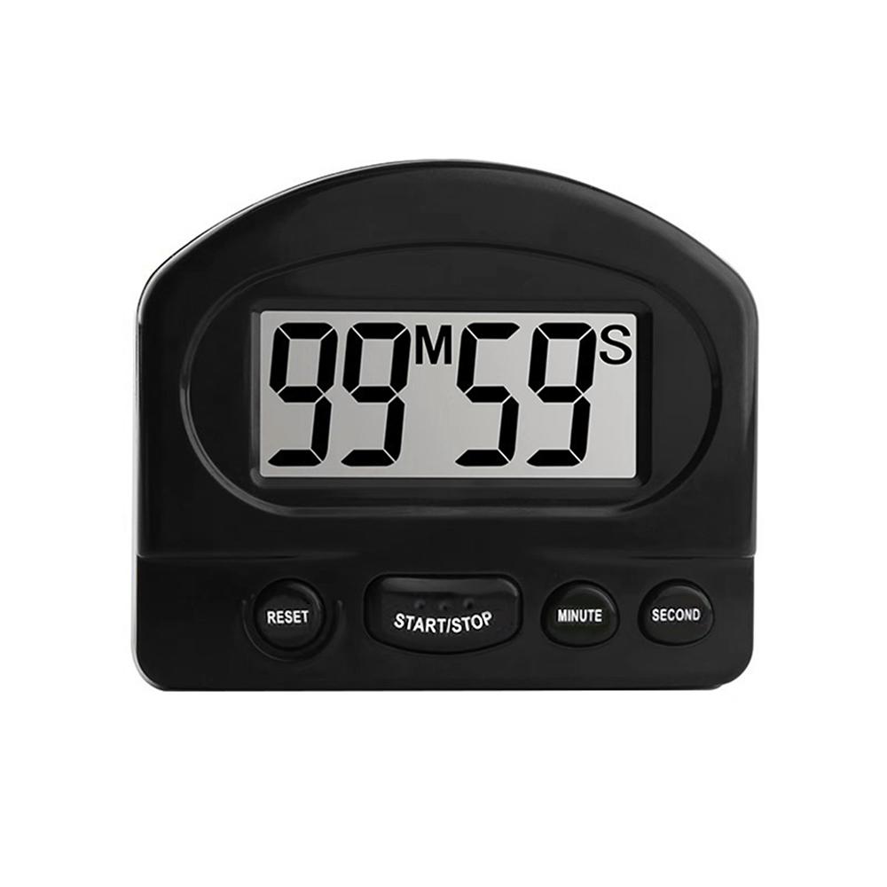 

Digital Timer Reminder Timer Count Down Kitchen Timer 4 Button Mini Electronic Timer for Kitchen Baking Question Study Fitness чёрный