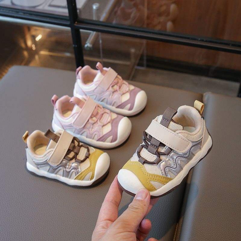 New shoes baby 2025 shoes autumn soft sole children's non-slip functional sports shoes girls and boys super soft