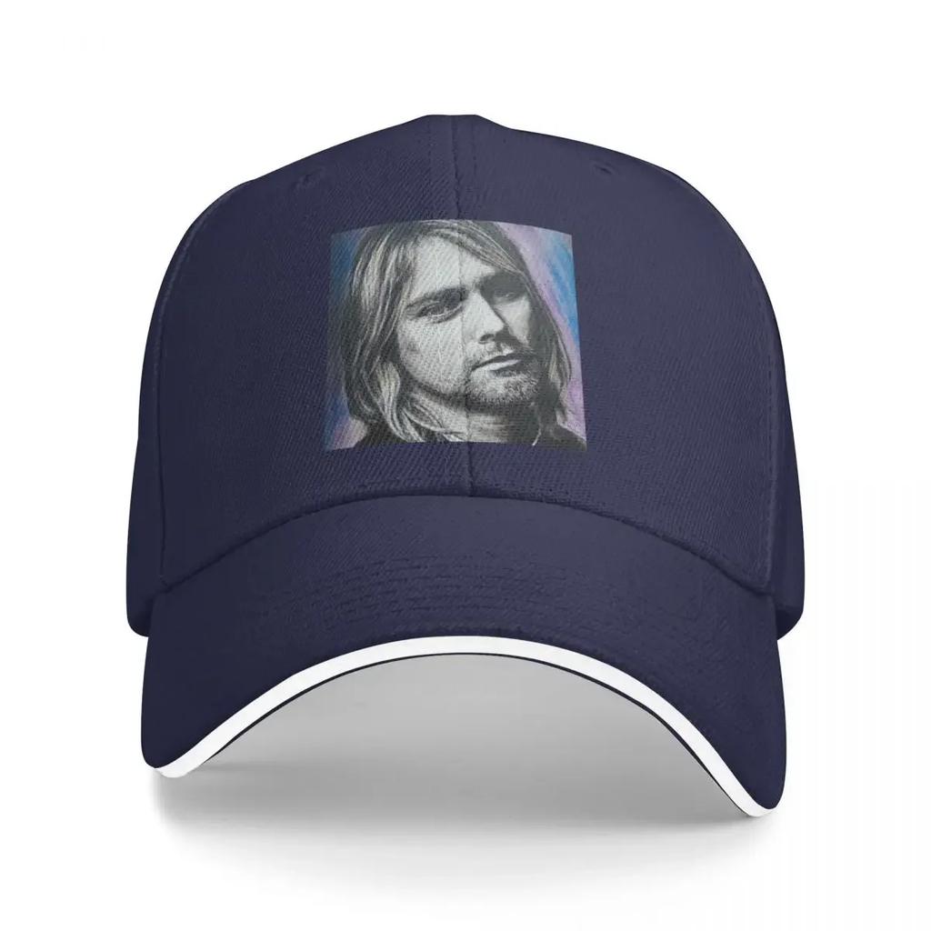 Kurt Cobain Painting Baseball Cap New Hat golf hat genuine Girl Men's