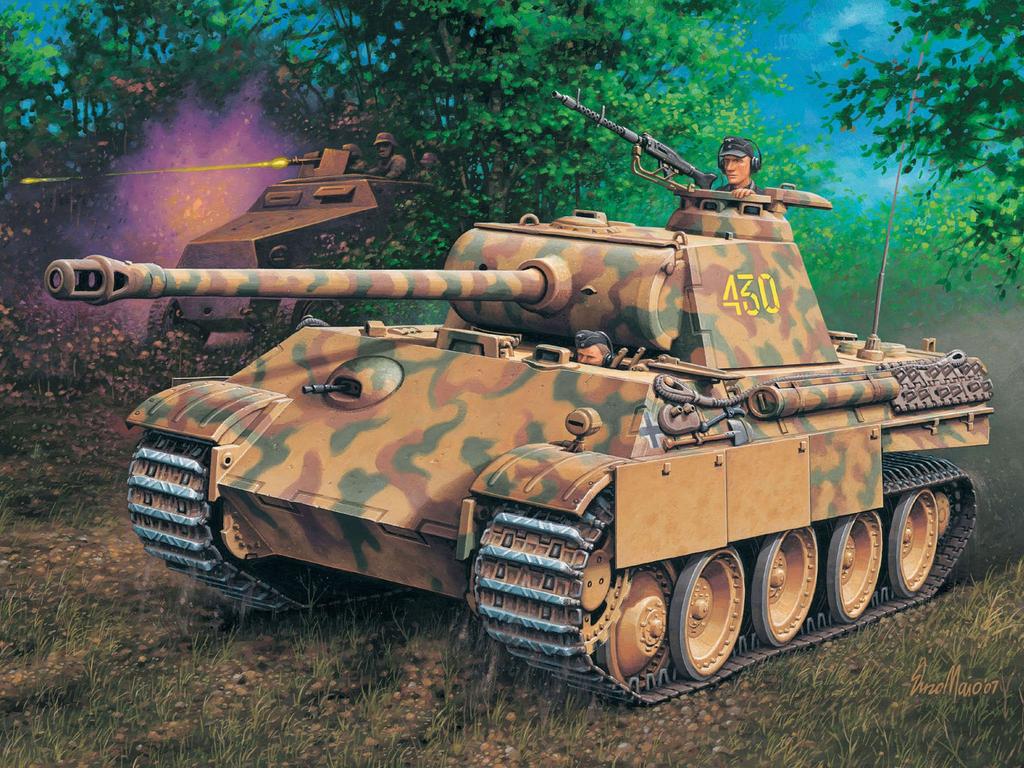 German level Panther G type 03171 plastic model 1/72