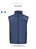 Unisex Sleeveless Cooling Workwear with Fan for Summer Heatstroke Prevention