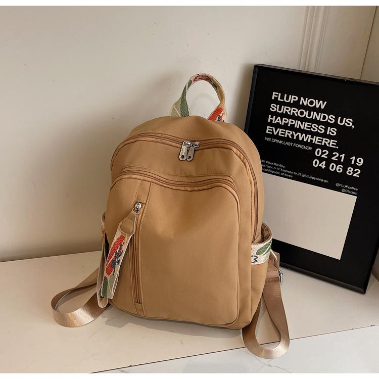 2025 winter backpack versatile trend going out travel leisure backpack texture large capacity student bag