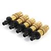 5pcs Adjustable Brass Misting Spray Nozzle Atomizing Sprinkler For Garden Watering Irrigation