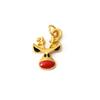 DIY Fashion Cartoon Christmas Ornament - Gold Drip Bull Head Pendant, Personalized Holiday Series