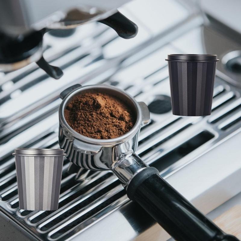 58mm Coffee Dosing Cup Espresso Coffee Dosing Cup Coffee Powder Feeder Part Coffee Grinder Powder Cup For Coffee