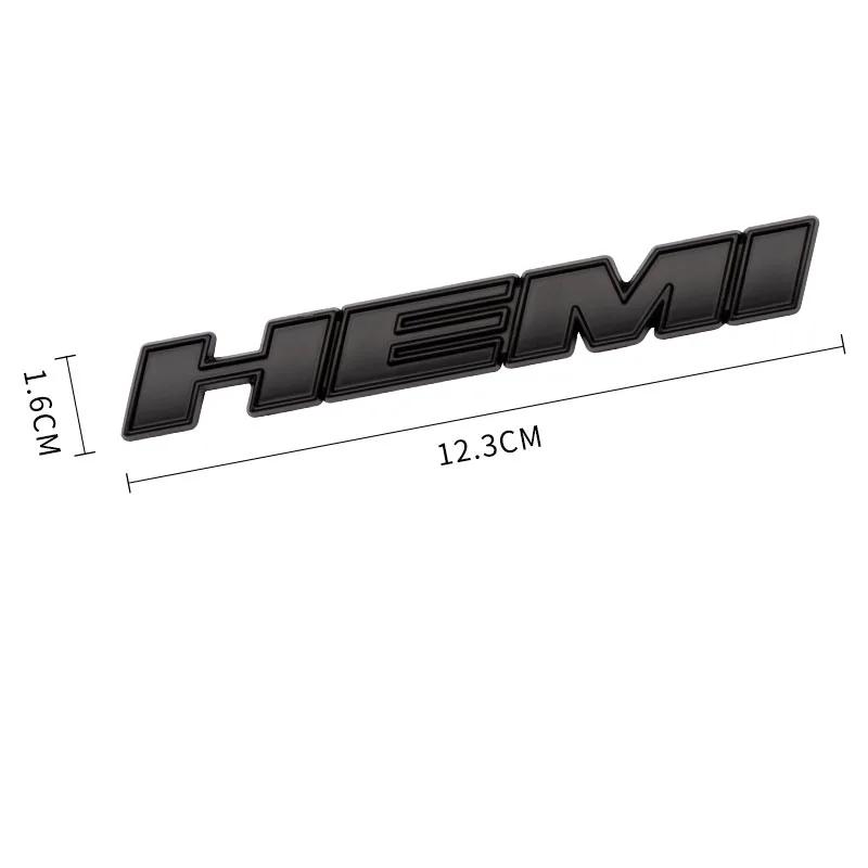 Car Front Grille Emblem Body 3D Hemi Sticker  for Dodge RT RAM Jcuv Nitro Caliber Viper Dakota Journey Caravan Charger Durango