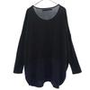 KBF+ switching Long sleeve knit FREE black URBAN RESEARCH sweater Women Used