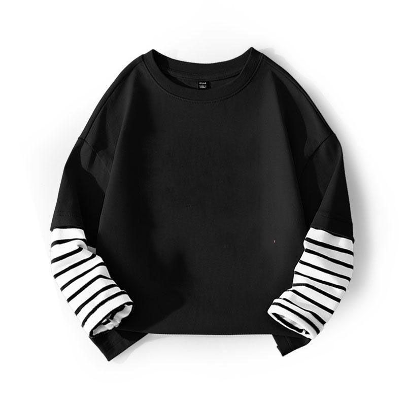 Spring and Autumn Girls'  Casual Base Shirt Children's Top
