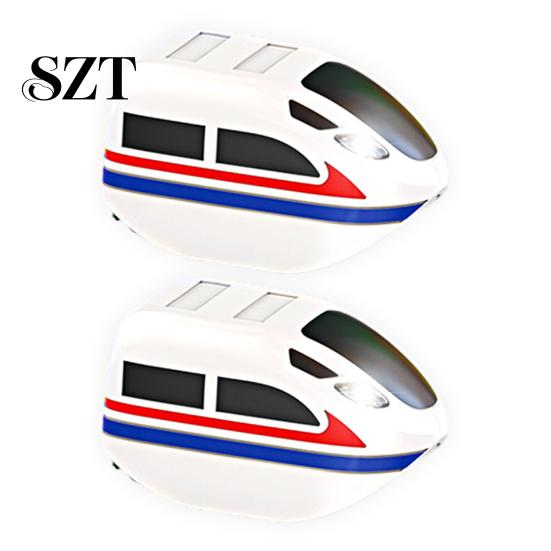 Rechargeable Train Toy 1/2Pcs Electric Replacement USB Kids Simulation Locomotive Toddlers Boys Girls Educational Track Head