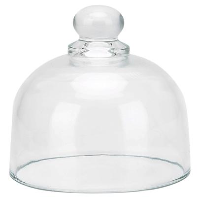Transparente Glasstaubabdeckung für Uhren Ornamente DIY Dekoration Sammlung