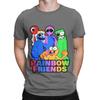 Rainbow Gaming Friends Hug it Out Graphic 100 Cotton TShirt Rainbow Gaming Friends Tops Tees For Unisex