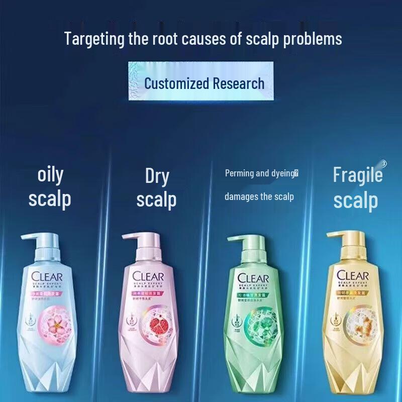 Clear Nourishing Fluffy Scalp Care Shampoo