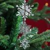 New Year Hanging Acrylic Decorations Crystal Christmas Tree Ornaments Pendant