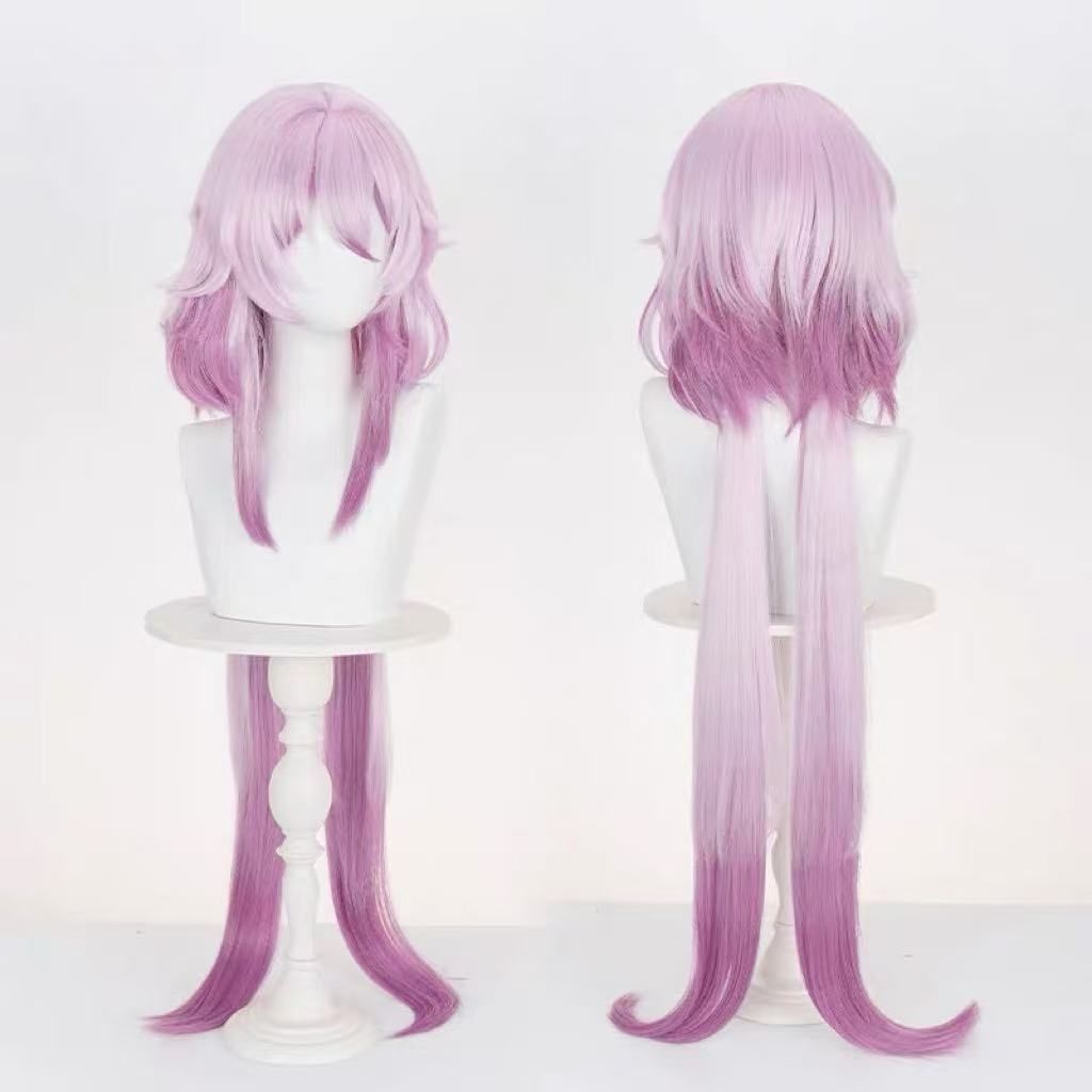 Kein Beschneiden erforderlich. Zermalmende Sternenhimmelbahn. Long Night Moon Cosplay-Perücke. Cosplay-Perücke