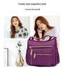 Damen Single Shoulder Crossbody Tasche - Große Kapazität Nylon Canvas mit Mehreren Fächern für Mütter