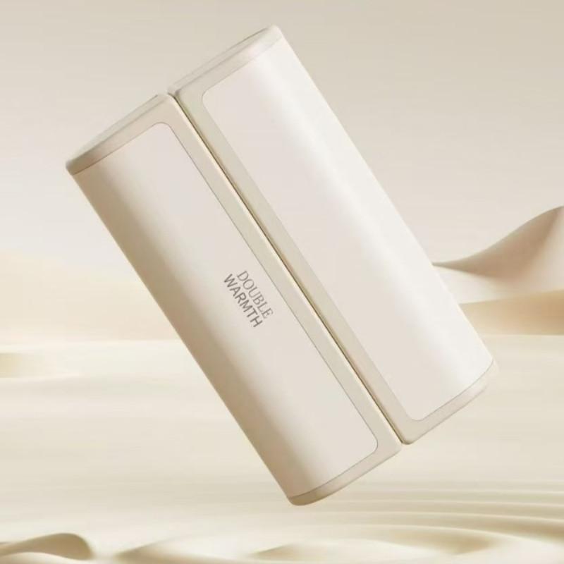 2 In 1 Magnetic Dual Electric Hand Warmer 3-Second Rapid Heating Pocket Handwarmer Portable USB Rechargeable Heater