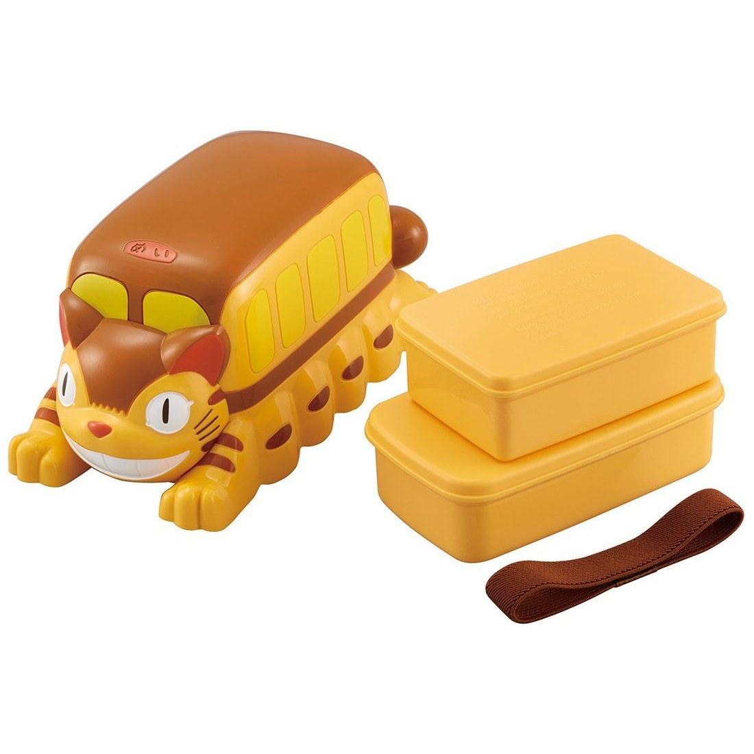Skater Bus-shaped Lunch Case Belt My Neighbor Totoro Cat Bus Ghibli DLB6