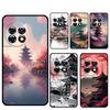Japanese Art Temple Sakura Funda For OnePlus 12 12R 13 R 11 9 10 Pro 8T 9RT 10T OnePlus Nord 4 CE 2 3 Lite N20 N30 Case