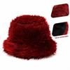 Unisex Plush Hat Winter Warm Ear Flap Outdoor Hat for Cold