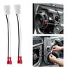 High Temperature Resistant Speaker Connector Plugs & Play Installation Upgrades Double Set No Cutting Required for Vehicle