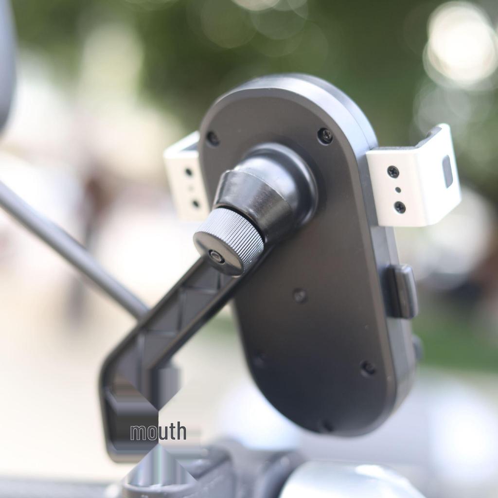 Right-Side Aluminum Phone Holder for Electric Scooter & Motorcycle