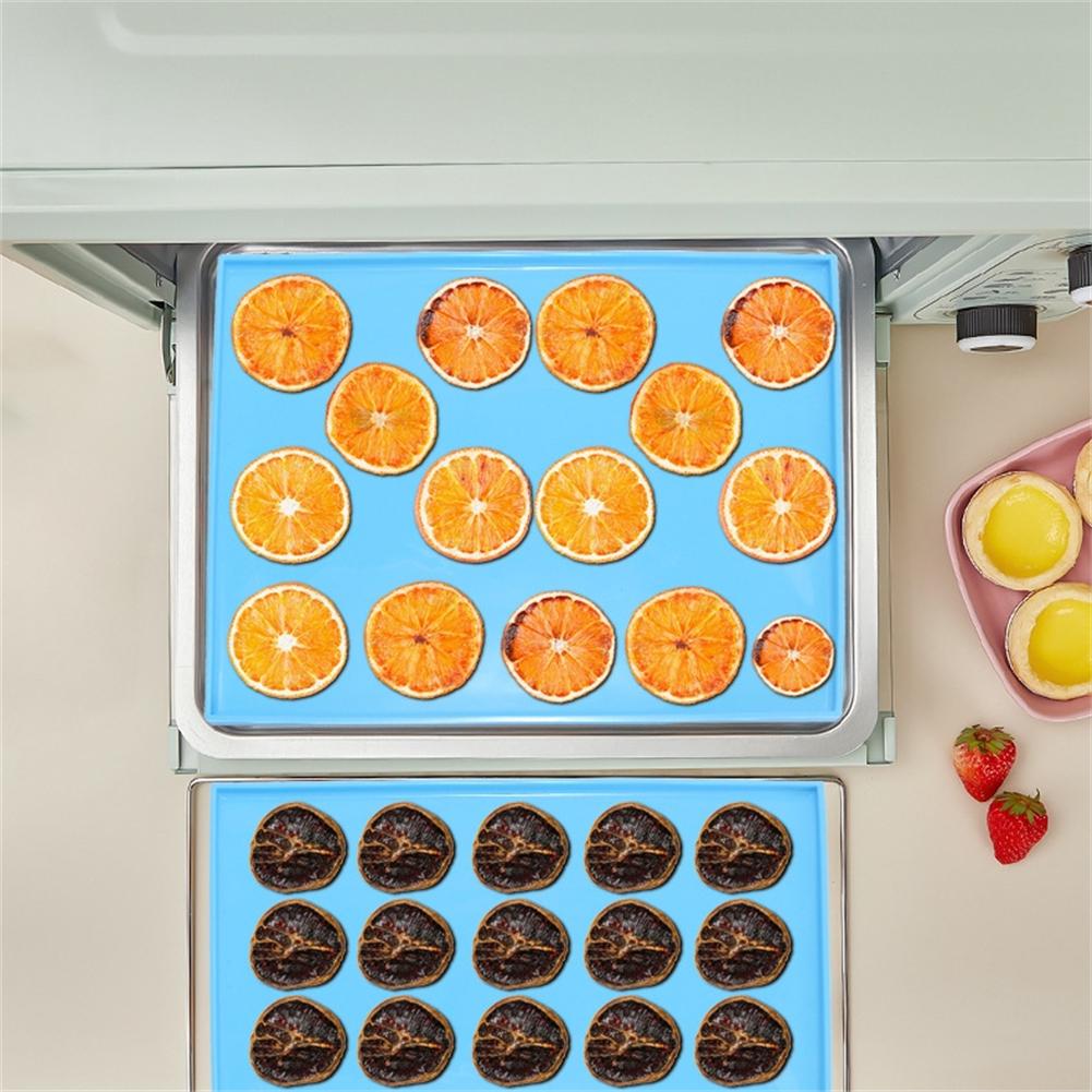6 Pezzi Tappetini in Silicone per Essiccatore Antiaderenti Rivestimenti per Teglia da Forno Compatibili con Forno e Essiccatori Alimentari Cosori