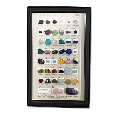 Tokyo Science 45 Gem Mineral Specimens MS003