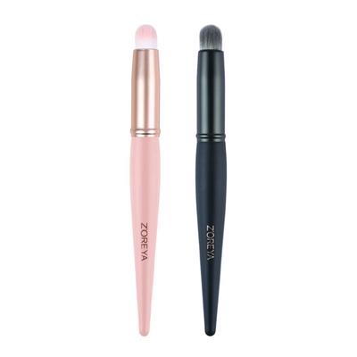 Neues Produkt Lippenpinsel, professionell, tragbar, roter Pinsel, Make-up-Werkzeug, lang, mit abgedecktem Staub, runder Kopf, Concealer-Make-up-Pinsel