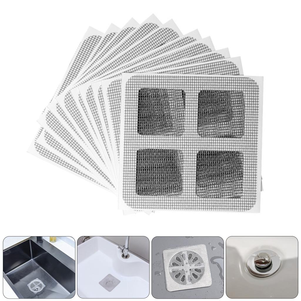 Convenient Hair Drain Stickers Set Disposable Drain Stickers Set Easy To Use Hair Drain Stickers Drain Maintenance Set