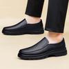 Fashion Male Genuine Leather Flats Classic Men Shoes for Wedding Casual Slip On Formal Loafers Men Moccasins Italian Male Walking Shoes