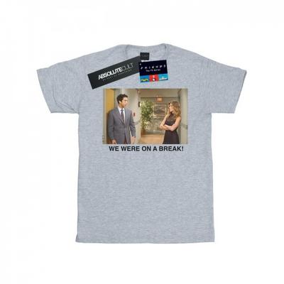 Damen/Damen Wir hatten eine Pause Flur Baumwolle Boyfriend T-Shirt