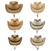 Trendy Unisex Fashion Summer Casual Fashion Beach for Sun Straw Panama Jazz Hat