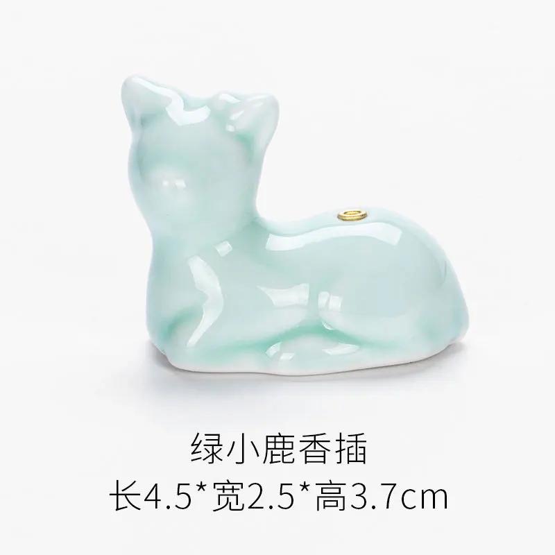 Räucherstäbchenhalter im japanischen Stil Haushalt Niedliche Tier Räucherstäbchenhalter Aromastäbchen Heimdekoration Ornamente Räuchergefäß