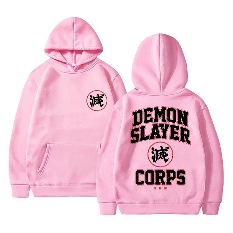 Толстовка с рисунком аниме Demon Slayer Corps — фото 10