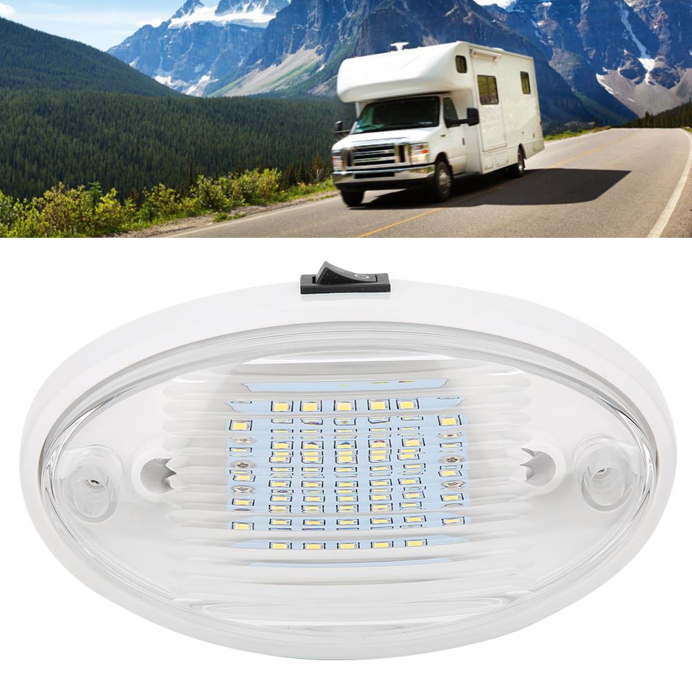 12V 400lm LED stropní světlo s vysokým jasem interiéru pro auto RV přívěs na jachtu