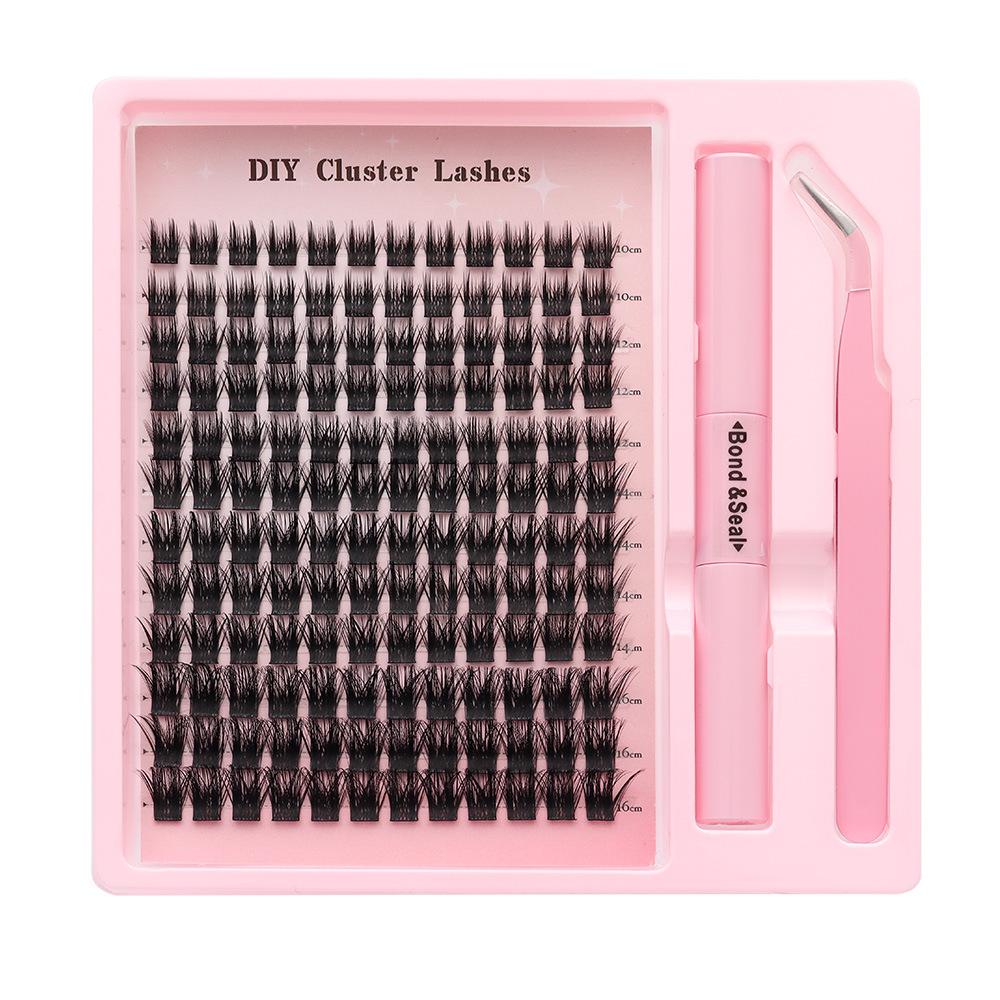 Diy Natural Curl Grafting Thick False Eyelashes Extension