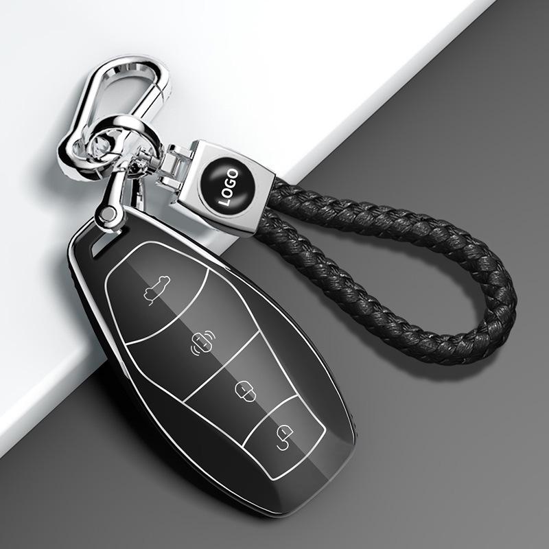 High-End Protective Key Case for Hongqi Models HS5, HS7, H5, H9, HS9, H7