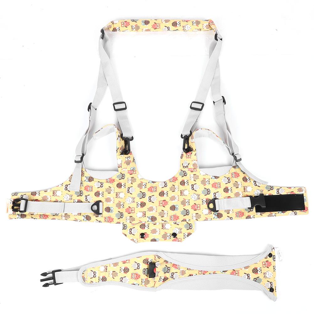 Baby Adjustable Walker Harness Toddler Safety Learning Walking Assist BeltLight Yellow