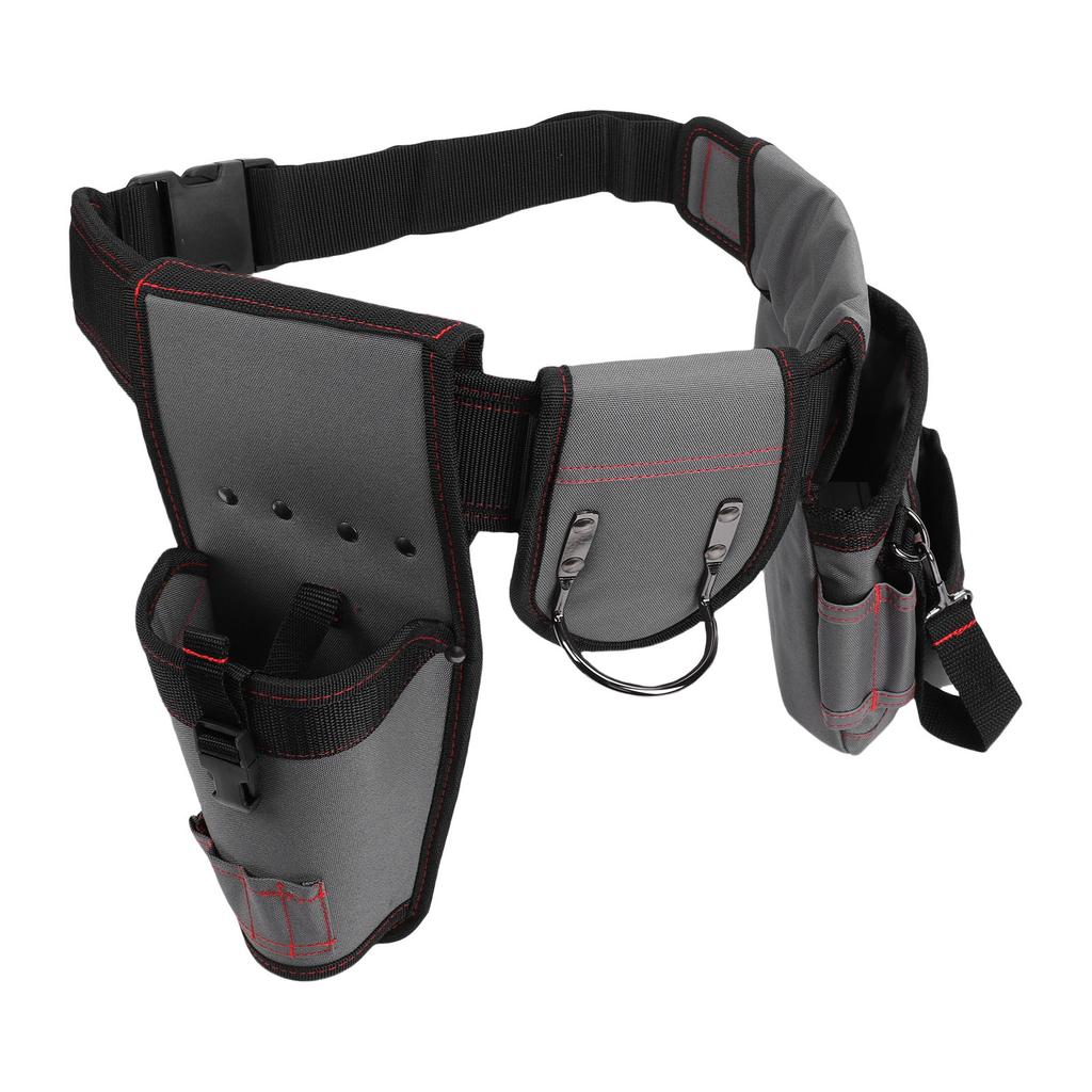 Cinto de Ferramentas Multifuncional Destacável Ajustável Tecido Oxford Bolsa de Cintura para Ferramentas para Eletricista Carpinteiro Encanador