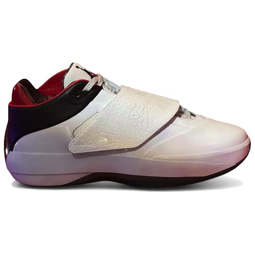 Air Jordan 4020 Weiß Varsity Unisex Sneaker Schwarz Varsity-Rot IR2083-100