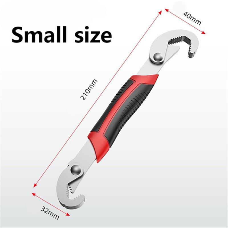 Set de instrumente cheie universală reglabilă Multifuncțională cu deschidere mare pentru țeavă cu două capete Clește cu gură activă Cheie Hardware Instrument de mână